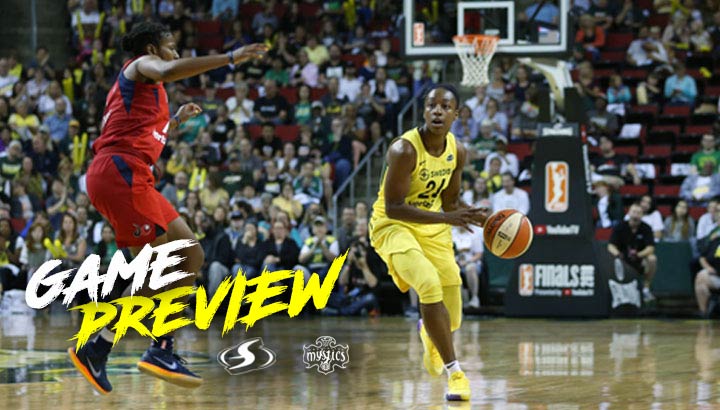 PREVIEW: Washington (Game 2 WNBA Finals)